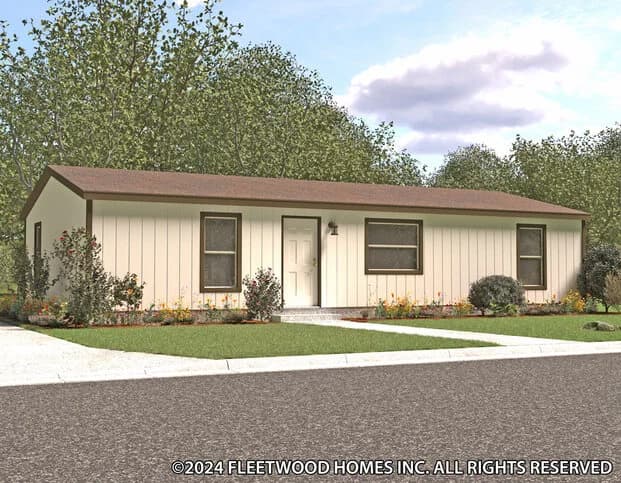 Pure 24443u hero, elevation, and exterior home features